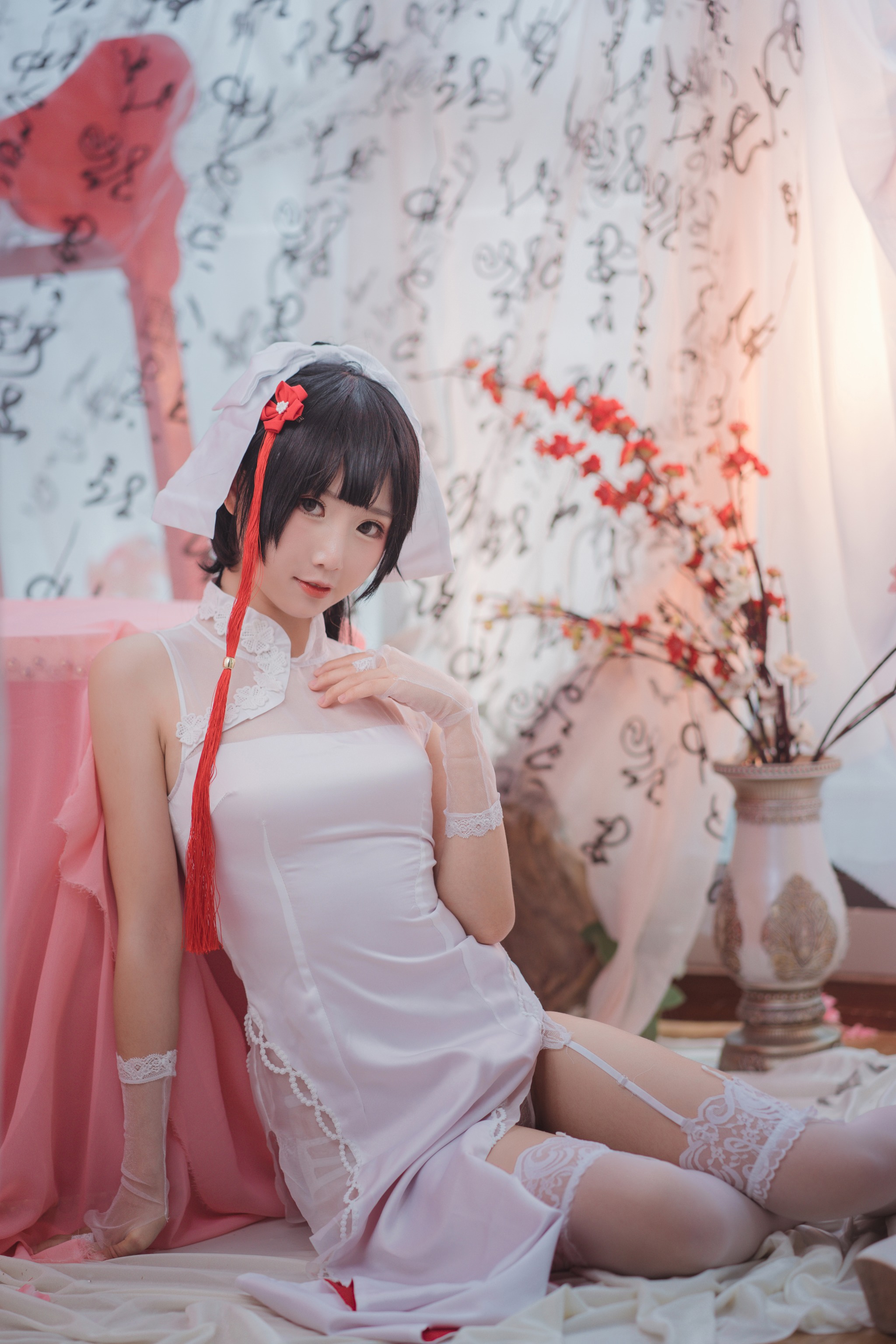 面饼仙儿 - NO.022 Coser面饼仙儿 高雄旗袍 [29P]-XikXak